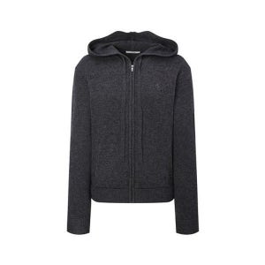 헤지스레이디스 HSSW5D903 짜임 울 후드집업니트 750987