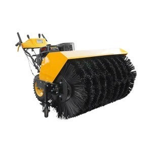 LGM 자주식 11마력 엔진 배터리시동 브러쉬 제설기 LGM-SG110