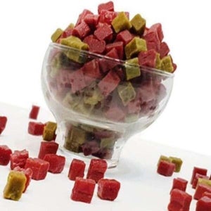 [에이치플러스몰] 반려견 큐브형 간식 4종 기호성 높은 사료 간식박스