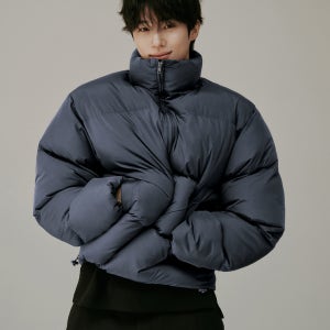 [지오다노] NEW [변우석] 남자 목넥 패딩 푸파 075926 01075926