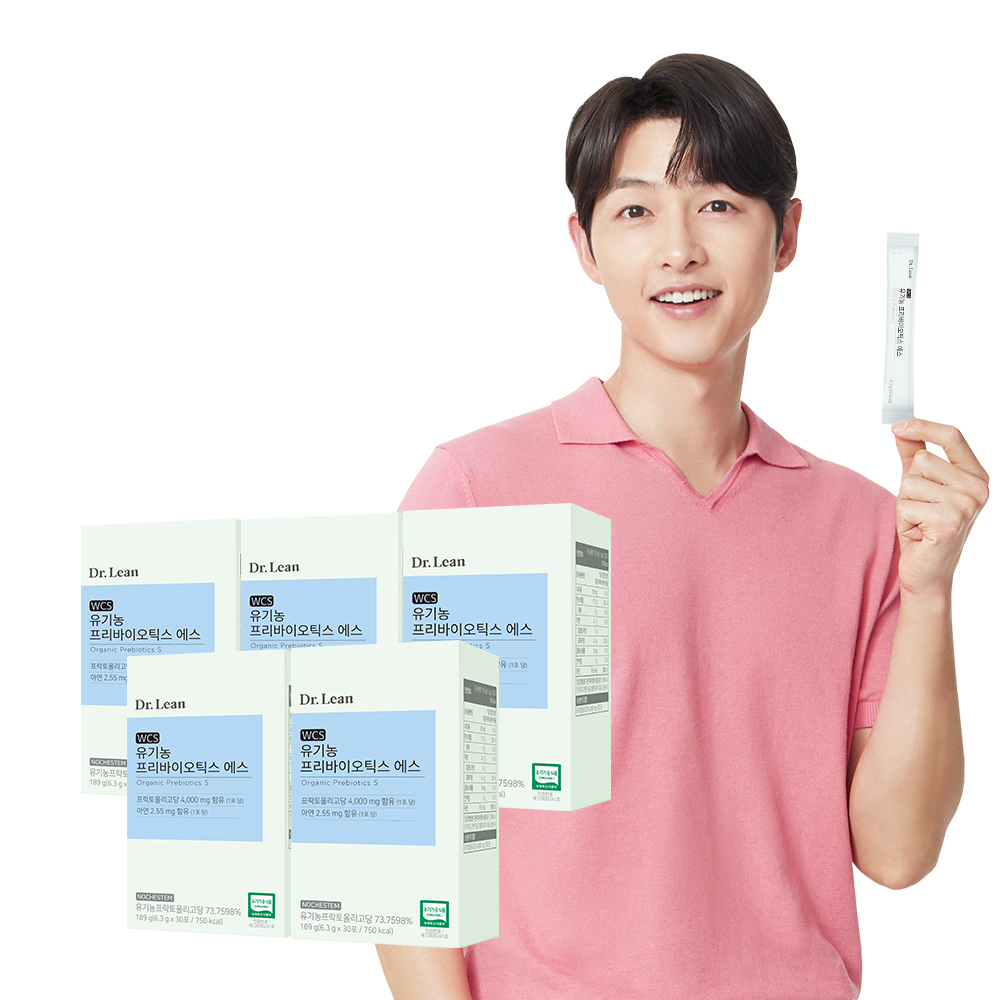 닥터린 <b>유기농 프리바이오틱스 에스</b> x 5박스 FOS 아연