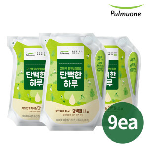 <b>풀무원</b> <b>풀무원</b> 디자인밀 단백한 하루 180mlX9개 단백질 보충 <b>운동</b> 후 영양 고단백