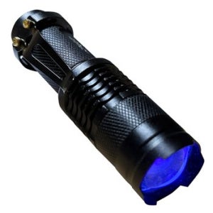 캠프닉 UV LED 자외선램프 클립형 휴대용 경화 손전등 395nm