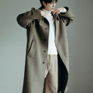 [지오다노] NEW [변우석] 남자 울캐시 발마칸 코트 075923 01075923