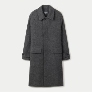 [시리즈] 투톤 발마칸 핸드메이드 코트 SACAW25501GYX