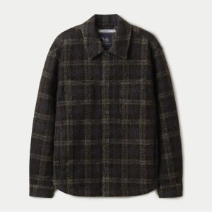 [시리즈] 체크 패딩 셔켓 SASFW25711BRX