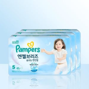 [팸퍼스] 팸퍼스 엔젤브리즈 썸머팬티 5단계 (120매) / iuy