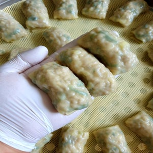 볶아만든 당면없는 수제 손만두 10팩 60알 2kg, 오믈오믈 만두가게