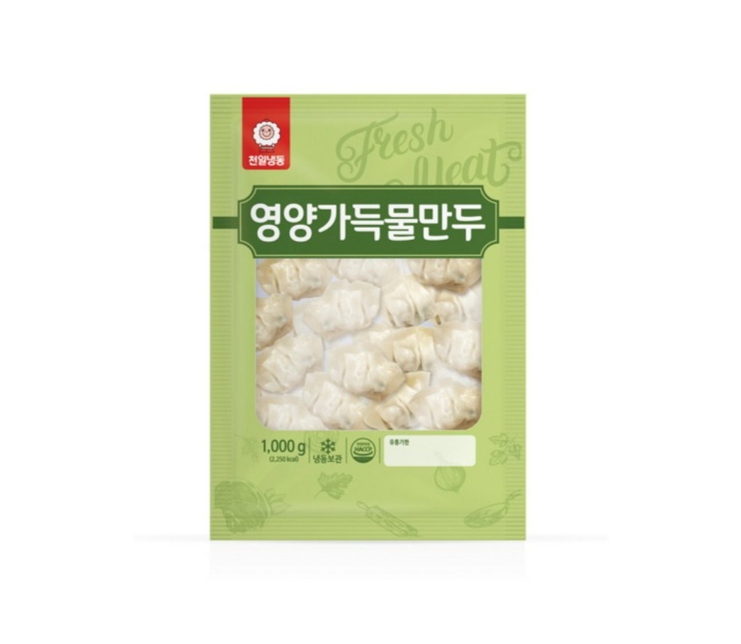 푸르온 천일식품 영양가득 물만두