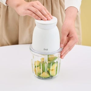 퍼기 6중 칼날 유리 이유식 초퍼 600ml