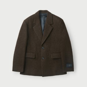 [이로]Mistral 헤어리 울 투버튼 자켓(IQJAW25752BRX)