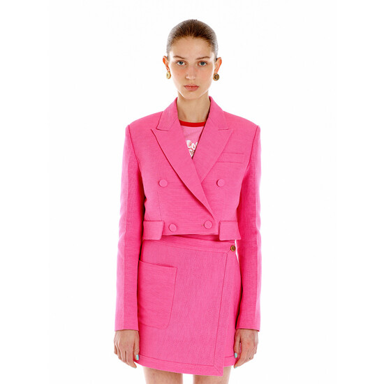 Uele Double-breasted Blazer