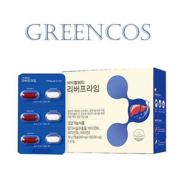 리버프라임 600mg 30캡슐 + 700mg 30정