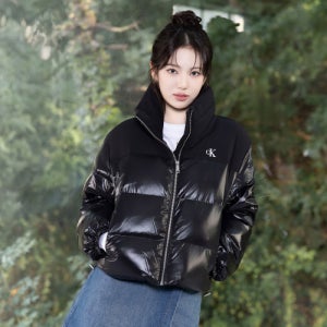 [캘빈클라인 진] 여성 매트 블라킹 샤인 다운 푸퍼 자켓 47E515G UB1 47E515GUB1
