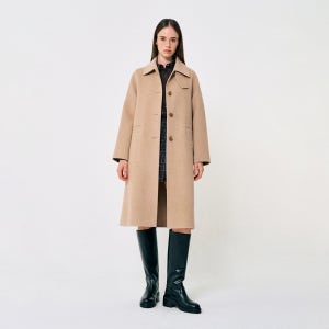 [마쥬] 울 캐시미어 싱글 코트 MJ25W2FRU0981