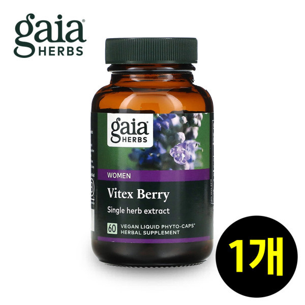 필리체발트 체이스트베리 비건 아그누사이드 Gaia Herbs 바이텍스 <b>아그누스카스투스</b> 액상 60캡