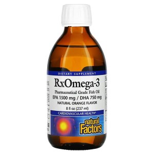 내추럴팩터스 <b>Rx오메가</b>3 내추럴 오렌지 237ml 액상