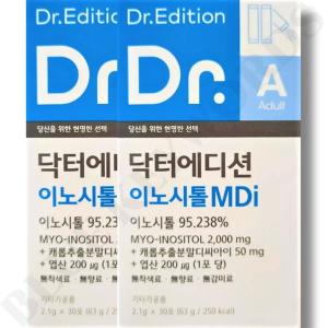 닥터에디션 <b>닥터에디션 이노시톨 MDi</b> 엽산 2.1g x 30포 x 2박스 2개월분