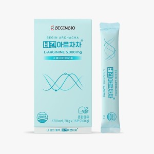 활력충전 아르차차20gx15포 20g <b>비긴 아르차차</b> x 15포 비타민과미네랄 건강기능식품