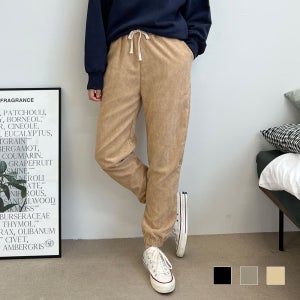 친절한탄씨 여성 바지 사라 코듀로이 골덴 여자 조거 팬츠 여자조거바지 여성조거바지 여자조거팬츠