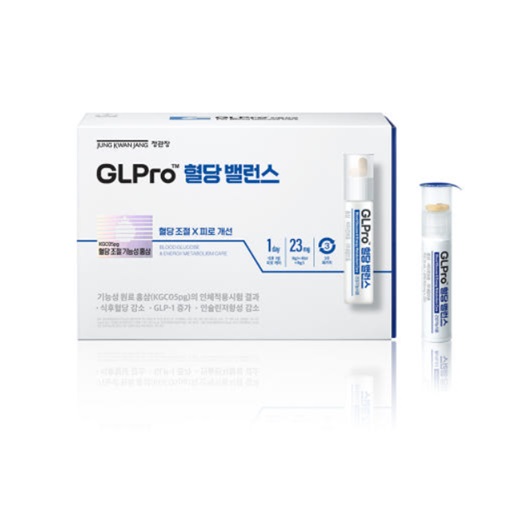 <b>정관장</b> GLPro 혈당 밸런스 (액상 25ml + 정제 400mg x 2정) x 21개입, 1개