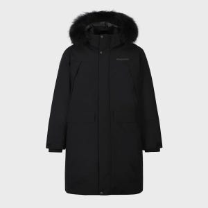 [디스커버리 익스페디션] 남성 밀포드 베르텍스 구스다운 롱패딩 (BLACK)