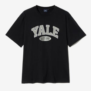 [예일] 투톤아치 반팔티셔츠 블랙 YEM1SS306ABK / YFM1SS306SBK