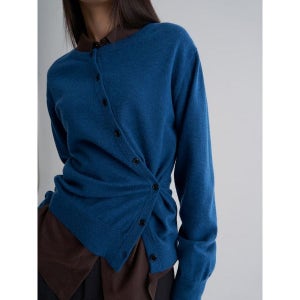 [에잇세컨즈] 언밸런스 카디건 블루 (115X5AAY3P)