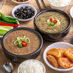 제주 맛집에서 직접 끓여 보낸 전통 고사리 육개장&몸국