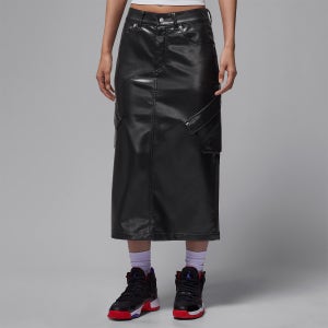 조던 JORDAN 조던 플라이트 시카고 여성 인조 가죽 스커트 IO0584