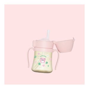 그로미미 노티드 PPSU 슈가베어 빨대컵 200ml 스트로베리 200 4058723
