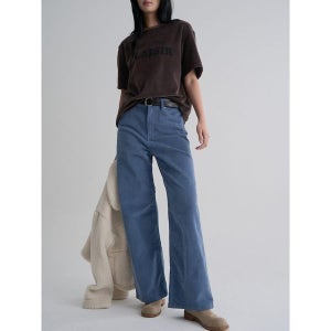 [에잇세컨즈] 코듀로이 스트레이트 팬츠 스카이 블루 (355X21LP4Q)