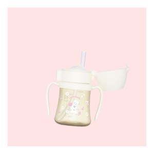그로미미 노티드 PPSU 크림버니 빨대컵 200ml 밀크 200 4057133