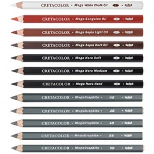 3300 크레타칼라 메가 연필 MEGA Pencils 낱개 - 색상선택