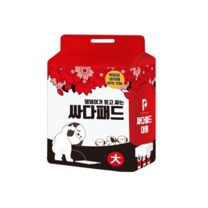 페슬러 댕댕이가 믿고 싸는 싸다패드 대형40매