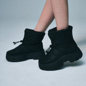 [솔트앤초콜릿] 플러피 패딩부츠 412446011 (6cm/3colors)