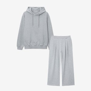 [베이직하우스] [SET]유니특양면 후드+와이드스웻팬츠 LZST0213