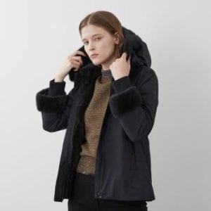 올리비아로렌 HC03 밍크 퍼 후드 패딩점퍼 VOP KA3W A231 (41946708)