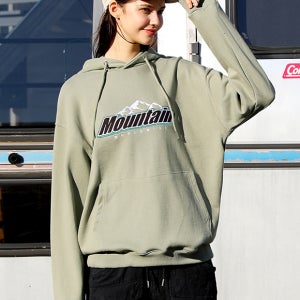 와이드 마운틴 자수 기모 후드티셔츠 FHT2014 / 4color W[플루크,후드집업,미니멀프로젝트,프롬에이투비,프로모션,브랜드,쿠폰,무료배송,빅사이즈,멀티샵,편집샵]