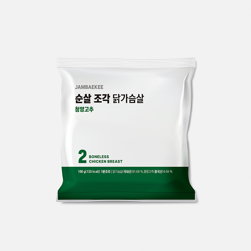 순살 조각 닭가슴살 청양고추 제품 이미지
