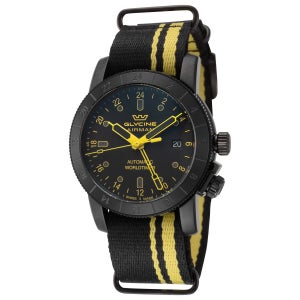 글라이신 자동 시계 컨템포러리 오토매틱 블랙 다이얼 남성 Airman Contemporary Automatic Black Dial Men s Watch GL0499