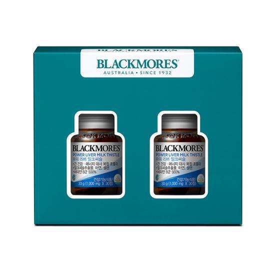 <b>블랙모어스</b> 파워 리버 <b>밀크씨슬</b> 30정 트윈팩 (2개월분)