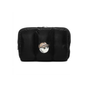 말본 골프파우치 TQT M4442PWM20BLK 버킷 패딩 핸드 머프 BLACK