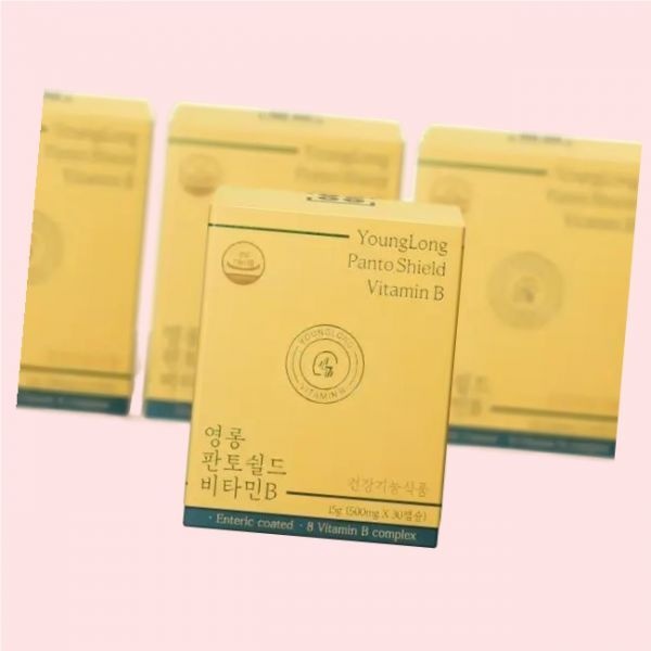 4개월분 <b>영롱</b> 판토쉴드 비타민B 장용성캡슐 <b>판토텐산</b> 4096232