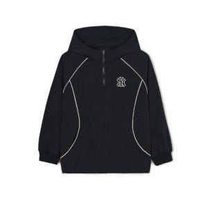 MLB [MLB] 키즈후드티 TQK 7AHDR0246-50BKS 데일리 아웃도어 우븐 기모안감 후드 뉴욕양키스