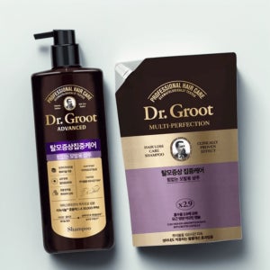 닥터그루트 집중케어 힘없는모발용 샴푸 700ml + 리필 330ml