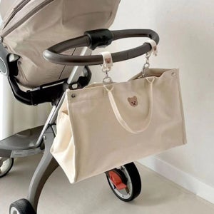 곰돌이 캔버스 기저귀 가방 유모차 걸이 육아 수납 판촉물 제작 전문~가방/지갑~가방(다용도/멀티)