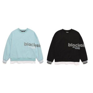 블랙야크키즈 여아 오리핏 맨투맨 티셔츠