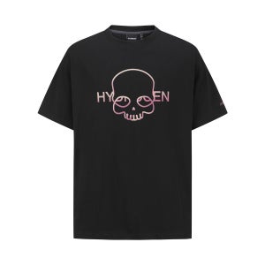 [하이드로겐] 네온 스컬 그래픽 반팔 티셔츠