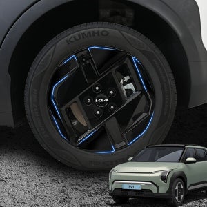 DKMALL EV3 튜닝 몰딩 악세사리 휠커버 17인치 풀세트